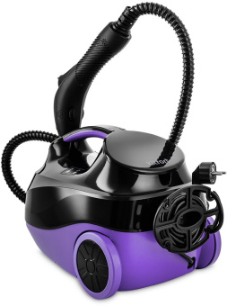 Пароочиститель напольный Kitfort КТ-9103-1 2000Вт фиолетовый - купить недорого с доставкой в интернет-магазине