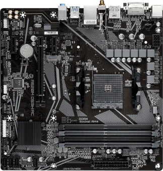 Материнская плата Gigabyte A520M DS3H AC Soc-AM4 AMD A520 4xDDR4 mATX AC`97 8ch(7.1) GbLAN RAID+HDMI+DP - купить недорого с доставкой в интернет-магазине