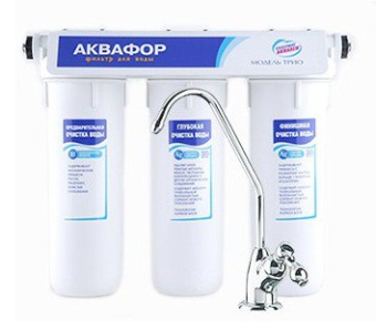 Водоочиститель Аквафор Трио Норма умягчающий - купить недорого с доставкой в интернет-магазине