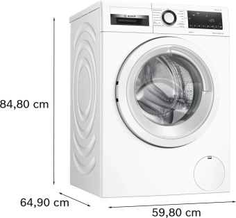 Стиральная машина Bosch WNA134L0SN пан.швед. класс: A++ загр.фронтальная макс.:8кг (с сушкой) белый инвертор - купить недорого с доставкой в интернет-магазине