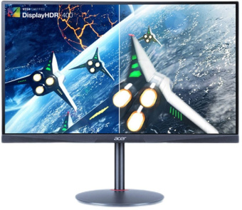 Монитор Acer 27" Nitro XR272UPbmiipruzx черный IPS LED 1ms 16:9 HDMI M/M матовая HAS Piv 400cd 178гр/178гр 2560x1440 170Hz FreeSync Premium DP 2K USB 4.65кг - купить недорого с доставкой в интернет-магазине