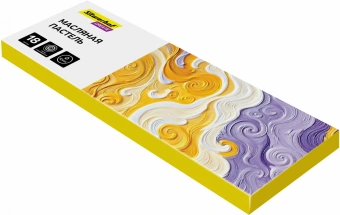 Масляная пастель Silwerhof Create 18цв. дл.70мм д.10мм - купить недорого с доставкой в интернет-магазине