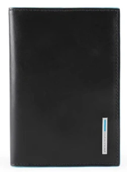 Обложка для документов Piquadro Blue Square PP5256B2/N черный натур.кожа - купить недорого с доставкой в интернет-магазине
