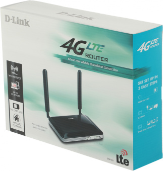 Роутер беспроводной D-Link DWR-921 N300 10/100/1000BASE-TX черный - купить недорого с доставкой в интернет-магазине