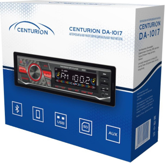 Автомагнитола Centurion DA-1017 1DIN 4x45Вт (2059112) - купить недорого с доставкой в интернет-магазине
