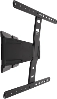 Кронштейн для телевизора Hyundai SL-F1 черный 43"-90" макс.50кг настенный поворотно-выдвижной и наклонный - купить недорого с доставкой в интернет-магазине