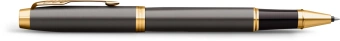 Ручка роллер Parker IM Premium Grey Core GT (2213778) F черн. черн. подар.кор. - купить недорого с доставкой в интернет-магазине