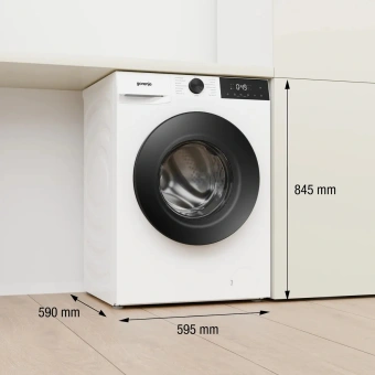 Стиральная машина Gorenje WG2P114A12/C класс: A загр.фронтальная макс.:11кг белый инвертор - купить недорого с доставкой в интернет-магазине