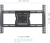 Кронштейн для телевизора Kromax COBRA-4 черный 15"-75" макс.65кг потолочный поворот и наклон - купить недорого с доставкой в интернет-магазине