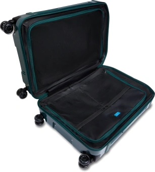 Чемодан Piquadro POP BV4427POP/VE 46x69x27см 67л. 4.43кг. поликарбонат/алюм. зеленый глянц. - купить недорого с доставкой в интернет-магазине