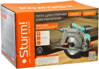 Станок циркулярный Sturm! CS51190 1600W - купить недорого с доставкой в интернет-магазине
