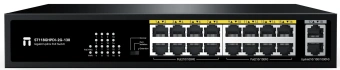 Коммутатор Netis ST118GHPDI-2G-130 16x100Мбит/с 2x1Гбит/с 16PoE 130W неуправляемый - купить недорого с доставкой в интернет-магазине
