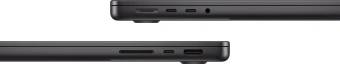 Ноутбук Apple MacBook Pro A3401 M4 Pro 12 core 24Gb SSD512Gb/16 core GPU 14.2" Liquid Retina XDR (3024x1964) macOS black WiFi BT Cam (MX2H3LL/A) - купить недорого с доставкой в интернет-магазине