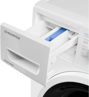 Стиральная машина Maunfeld MFWM148WH класс: A+++ загр.фронтальная макс.:8кг белый инвертер - купить недорого с доставкой в интернет-магазине