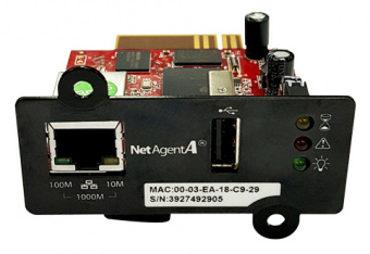Модуль Powercom DA807 SNMP 1 port + USB (short) - купить недорого с доставкой в интернет-магазине