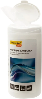 Салфетки Silwerhof Daily для компьютеров и оргтехники туба 100шт влажных - купить недорого с доставкой в интернет-магазине