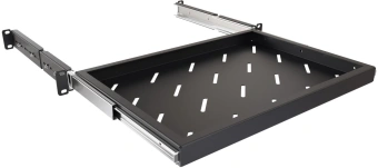 Полка выдвижная NTSS NTSS-MSKB-FS-600-BL 1U нагр.:20кг. 19" 300мм черный (упак.:1шт) - купить недорого с доставкой в интернет-магазине