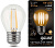 Лампа светодиодная Gauss Filament 7Вт цок.:E27 шар 220B св.свеч.бел.теп. P45 (упак.:1шт) (105802107)