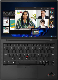 Ноутбук Lenovo ThinkPad X1 Carbon G10 Core i7 1265U 16Gb SSD1Tb Intel Iris Xe graphics 14" WUXGA (1920x1200) Windows 11 Professional black WiFi BT Cam (21CCS9PT01/M) - купить недорого с доставкой в интернет-магазине