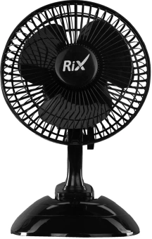 Вентилятор настольный RIX RDF-1500WB 15Вт скоростей:2 черный (упак.:1шт) - купить недорого с доставкой в интернет-магазине