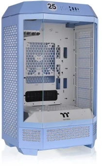 Корпус Thermaltake The Tower 300 Hydrangea голубой без БП mATX 8x120mm 6x140mm 2xUSB3.0 audio bott PSU - купить недорого с доставкой в интернет-магазине