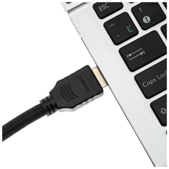 Кабель аудио-видео Cactus CS-HDMI.2-1.8 HDMI (m)/HDMI (m) 1.8м. Позолоченные контакты черный - купить недорого с доставкой в интернет-магазине