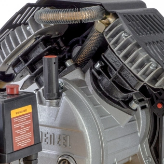 Компрессор поршневой Denzel DKV2200/50,Х-PRO масляный 400л/мин 50л 2200Вт желтый/черный - купить недорого с доставкой в интернет-магазине