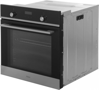 Духовой шкаф Электрический Haier HOX-P06HGBX черное стекло/нержавеющая сталь - купить недорого с доставкой в интернет-магазине
