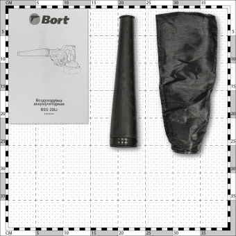 Воздуходувка Bort BSS-20LI пит.:от аккум. синий/черный - купить недорого с доставкой в интернет-магазине
