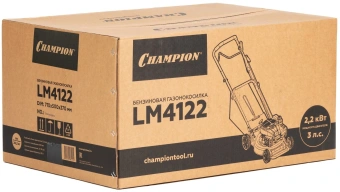 Газонокосилка роторная Champion LM4122 2200Вт - купить недорого с доставкой в интернет-магазине