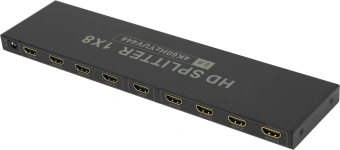 Сплиттер аудио-видео Premier 5-872-8V2 HDMI (f)/8xHDMI (f) черный - купить недорого с доставкой в интернет-магазине