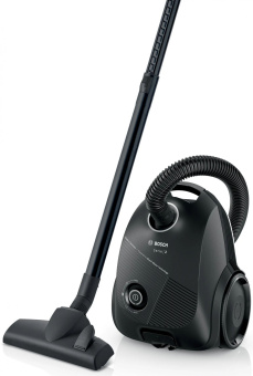 Пылесос Bosch Serie 2 BGBS2BA1P 600Вт черный - купить недорого с доставкой в интернет-магазине