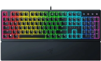 Клавиатура Razer Ornata V3 механическая черный USB Multimedia for gamer LED (подставка для запястий) (RZ03-04460800-R3R1) - купить недорого с доставкой в интернет-магазине