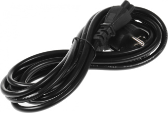 Кабель IEC C5 (3-pin) Евровилка 3м - купить недорого с доставкой в интернет-магазине