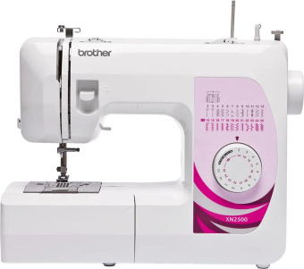 Швейная машина Brother XN2500 белый/красный - купить недорого с доставкой в интернет-магазине