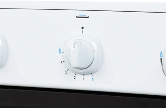 Плита Газовая Gefest ПГ 6100-01 белый (металлическая крышка) реш.чугун - купить недорого с доставкой в интернет-магазине