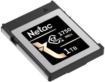 Флеш карта CFexpress 1TB Netac NT02CF2000-001T-S CF2000 w/o adapter - купить недорого с доставкой в интернет-магазине