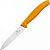 Нож кухонный Victorinox Swiss Classic (6.7706.L119) стальной для овощей лезв.100мм прямая заточка оранжевый