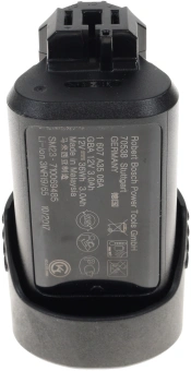 Батарея аккумуляторная Bosch GBA Professional 12В 3Ач Li-Ion (1600A00X79) - купить недорого с доставкой в интернет-магазине