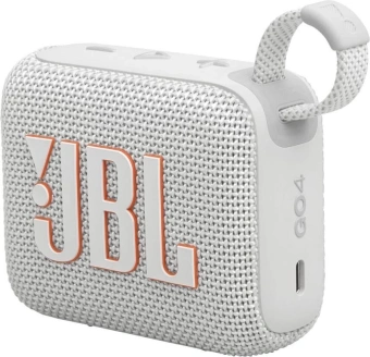 Колонка порт. JBL GO 4 белый 4.2W 1.0 BT 850mAh (JBLGO4WHT) - купить недорого с доставкой в интернет-магазине