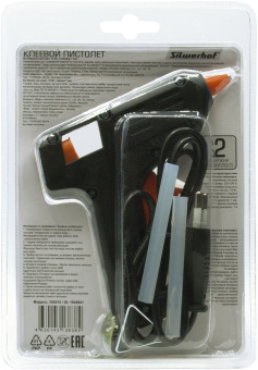 Клеевой пистолет Silwerhof GG015 15Вт стерж.:7мм - купить недорого с доставкой в интернет-магазине