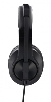 Наушники с микрофоном Hama HS-P300 черный 2м накладные оголовье (00139925) - купить недорого с доставкой в интернет-магазине