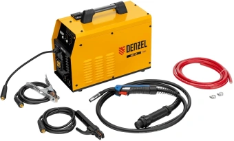 Сварочный полуавтомат Denzel IMIG-160 Synergy инвертор ММА/TIG MIG/MAG 4.5кВт - купить недорого с доставкой в интернет-магазине