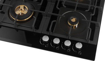 Газовая варочная поверхность Weissgauff HGG 6445 BL Volcano Burner черный - цена, купить или заказать с доставкой в интернет-магазине Газовая варочная поверхность Weissgauff HGG 6445 BL Volcano Burner черный - купить недорого с доставкой в интернет-магазине