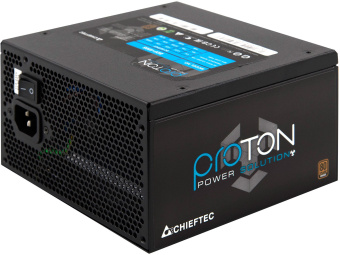 Блок питания Chieftec ATX 500W Proton BDF-500S 80+ bronze (20+4pin) APFC 120mm fan 6xSATA RTL - купить недорого с доставкой в интернет-магазине