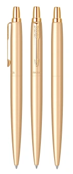 Ручка шариков. Parker Jotter Monochrome XL SE20 (CW2122754) зол.мат. M син. черн. подар.кор. - купить недорого с доставкой в интернет-магазине