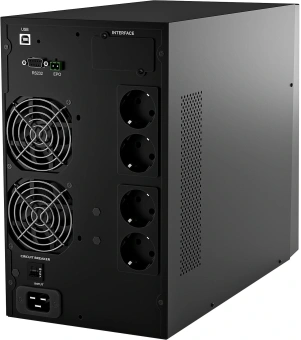 Источник бесперебойного питания Powercom Macan Plus MAC3000TEN 3000Вт 3000ВА черный - купить недорого с доставкой в интернет-магазине