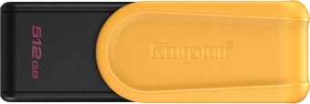 Флеш Диск Kingston 512GB DataTraveler Exodia S DTXS/512GB USB3.0 желтый/черный - купить недорого с доставкой в интернет-магазине