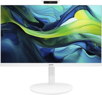 Моноблок Acer Aspire C24-1YE13U5UNH 23.8" Full HD i5 1334U (1.3) 16Gb SSD512Gb Iris Xe CR Eshell GbitEth WiFi BT 90W клавиатура мышь Cam белый 1920x1080 - купить недорого с доставкой в интернет-магазине