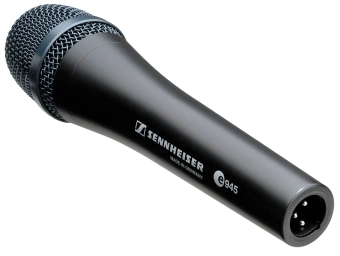 Микрофон проводной Sennheiser E 945 черный - купить недорого с доставкой в интернет-магазине